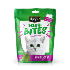 Kit Cat Breath Bites Infused with Mint Lamb Flavor 60g